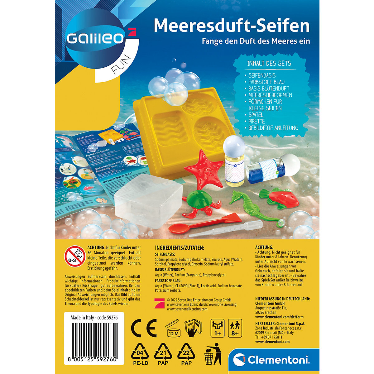 Galileo FUN - Meeresduft-Seifen