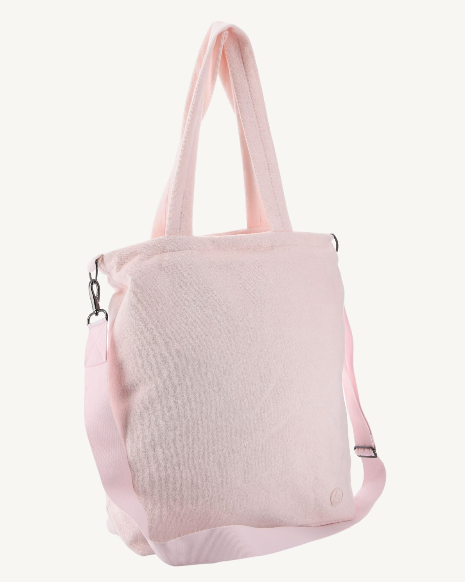 Maxi tote-bag éponge Rose clair Sand