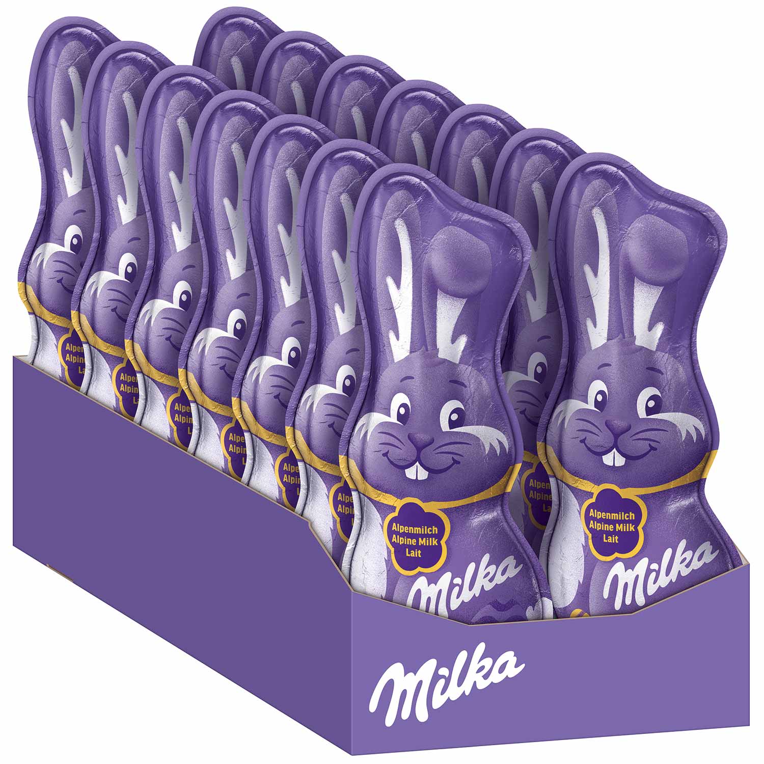 Milka Schmunzelhase Alpenmilch 90g