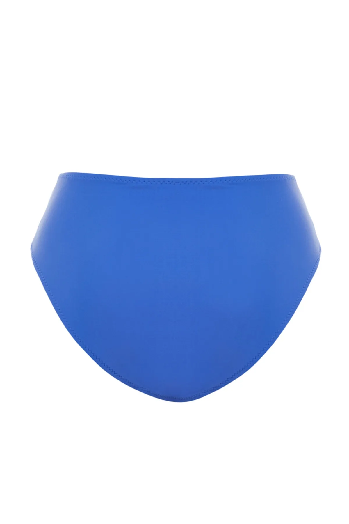 Trendyol Collection  Saks Bikinihose mit hoher Taille und normalem Bein TBESS21BA0387