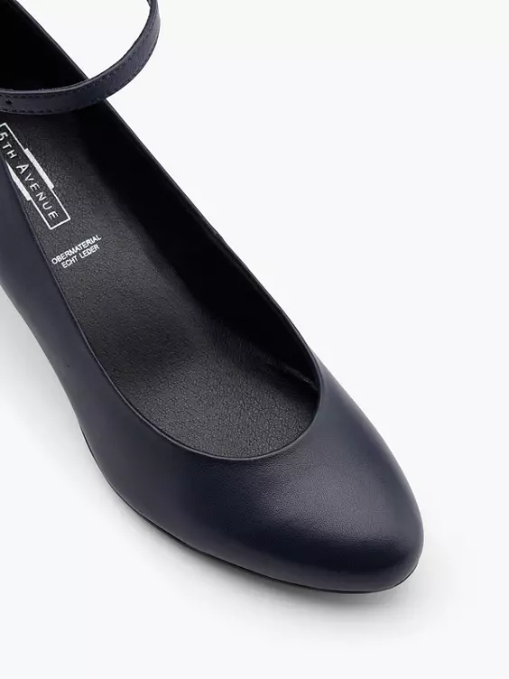 5th Avenue Leder Spangenpumps
