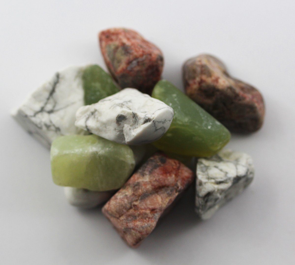 Berk Mineralstein Lapis Vitalis Wassersteine Berk W-231 Fünf-Elemente Mischung, (1-St)