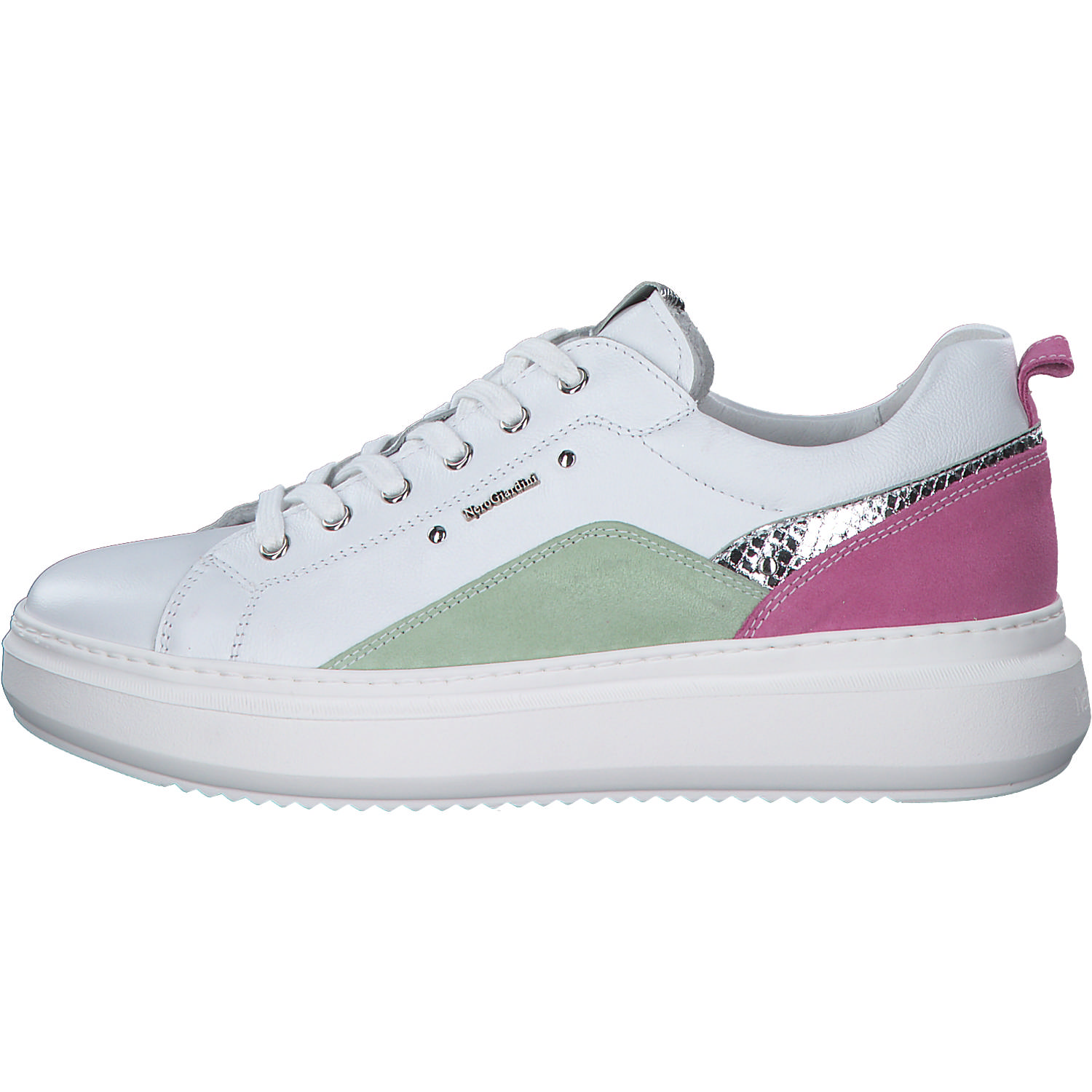 NeroGiardini E409910D, Schnürschuhe, Damen, Mehrfarbig