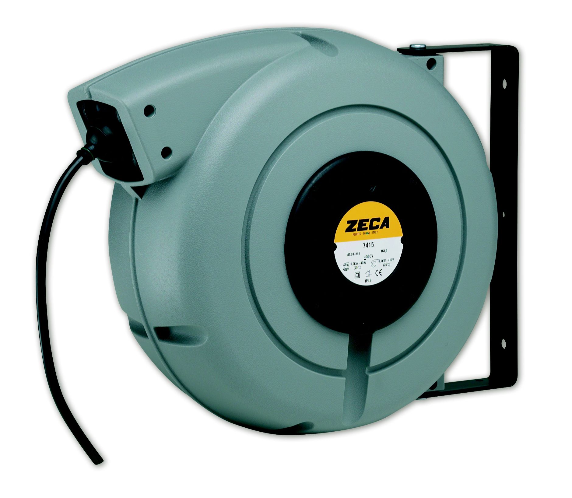 Carretel de cabo Zeca 7325, 22 metros, 230 volts.