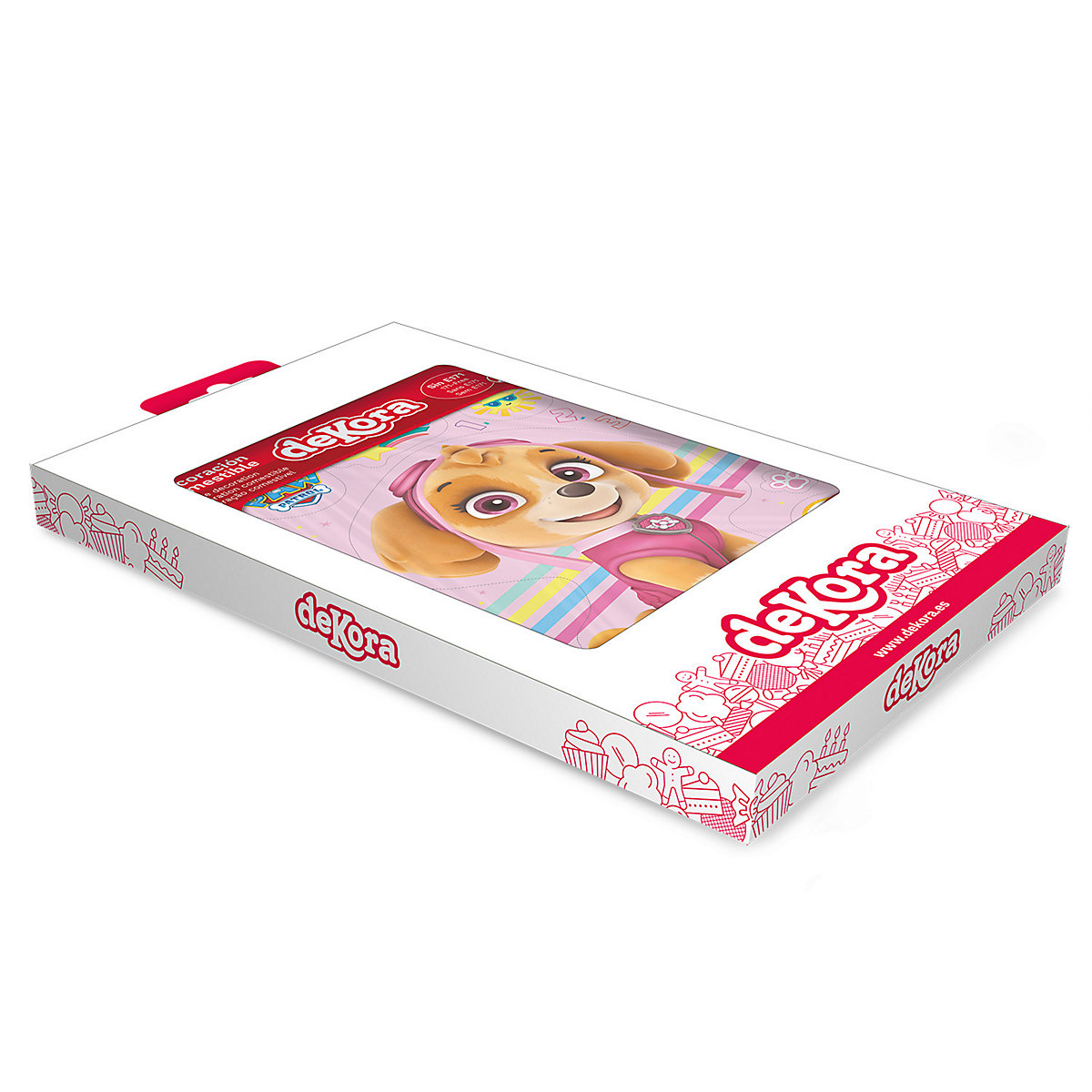 Essbare Tortendeko Paw Patrol mit großer Skye 14,8 x 21cm