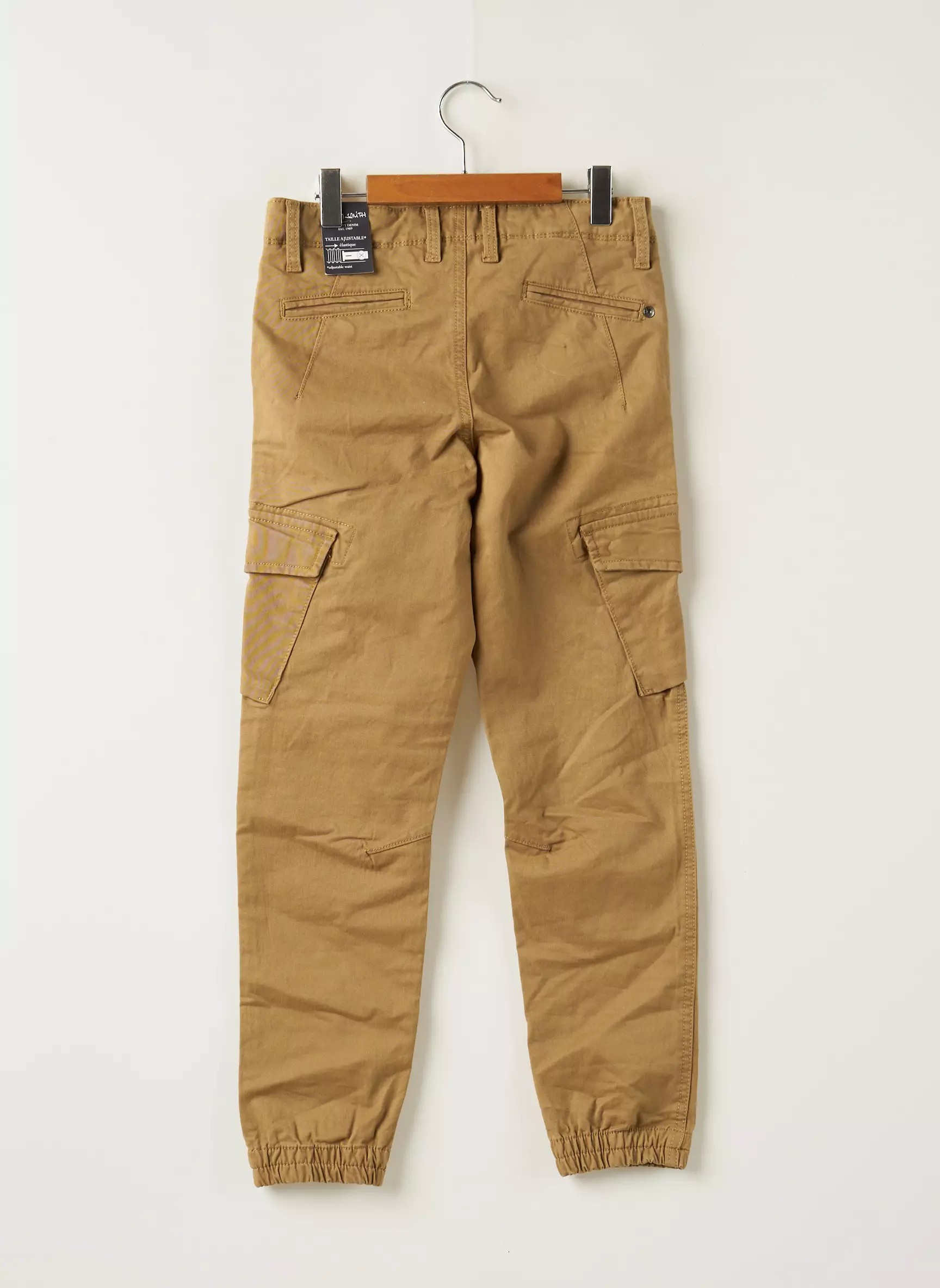 Teddy Smith Pantalons Cargo Garcon couleur marron