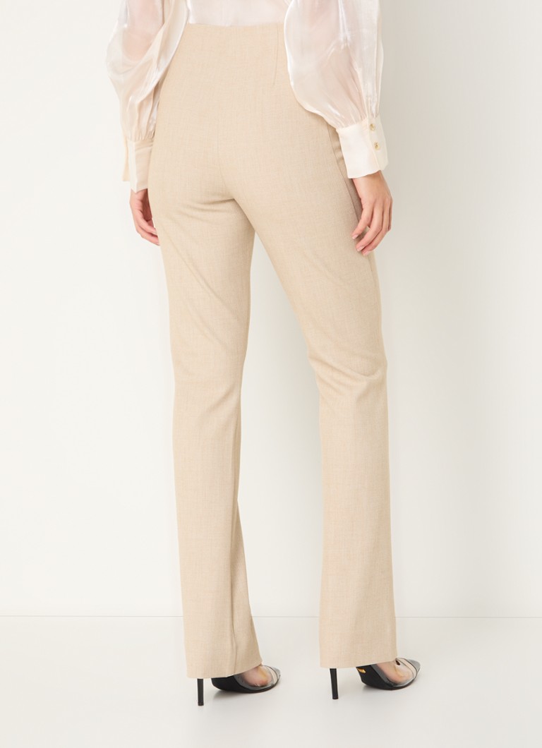 Pantaloni JOSH V Xante cu talie înaltă, elastici, tip bootcut