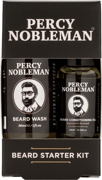 Percy Nobleman Beard Starter Kit Bartpflegeset