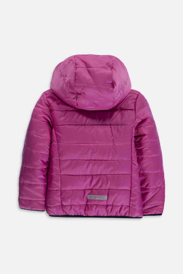 Wattierte Steppjacke mit Kapuze