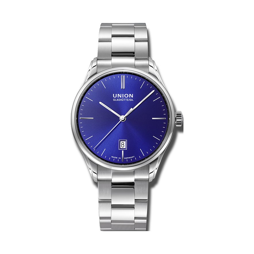 Union Glashütte Herrenuhr Viro Datum 41 mm