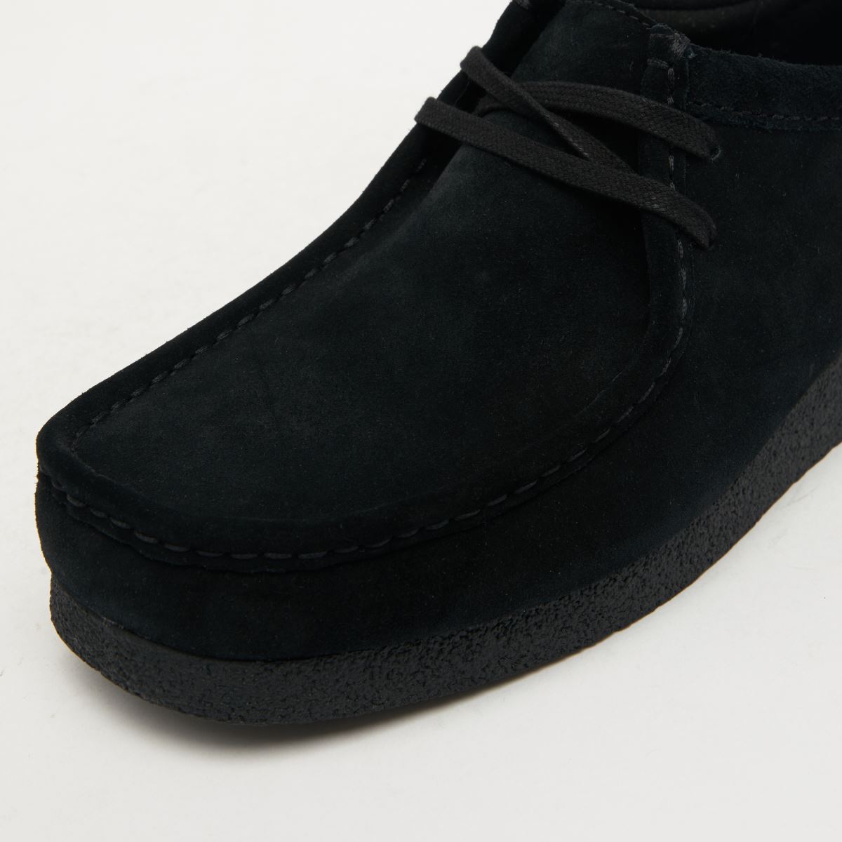 Clarks wallabee evo cipő fekete színben
