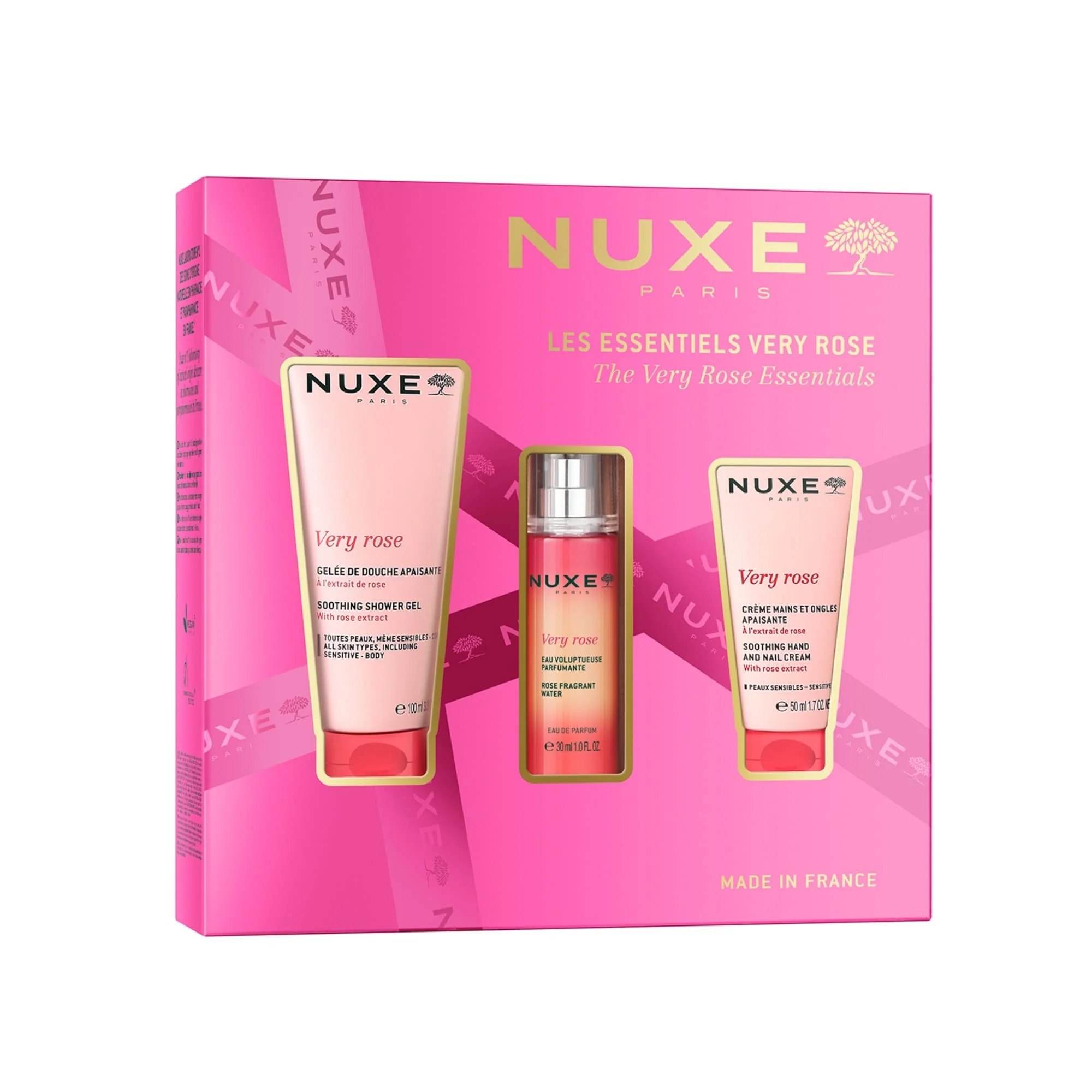 Very Rose Cadeauset - Gezichts- en lichaamsverzorging, bad- en douchesets
