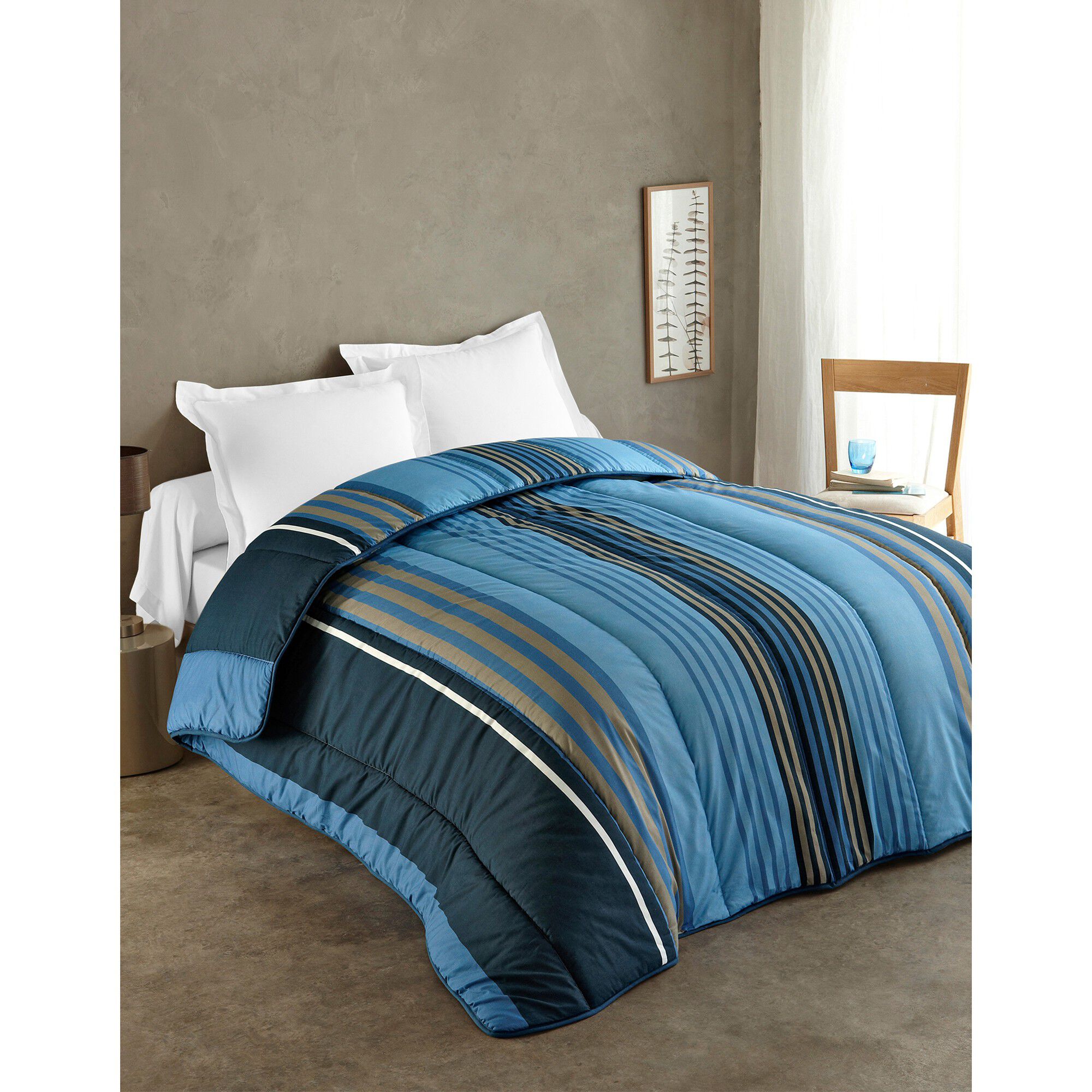 Couette coton imprimée Detroit 400g/m2