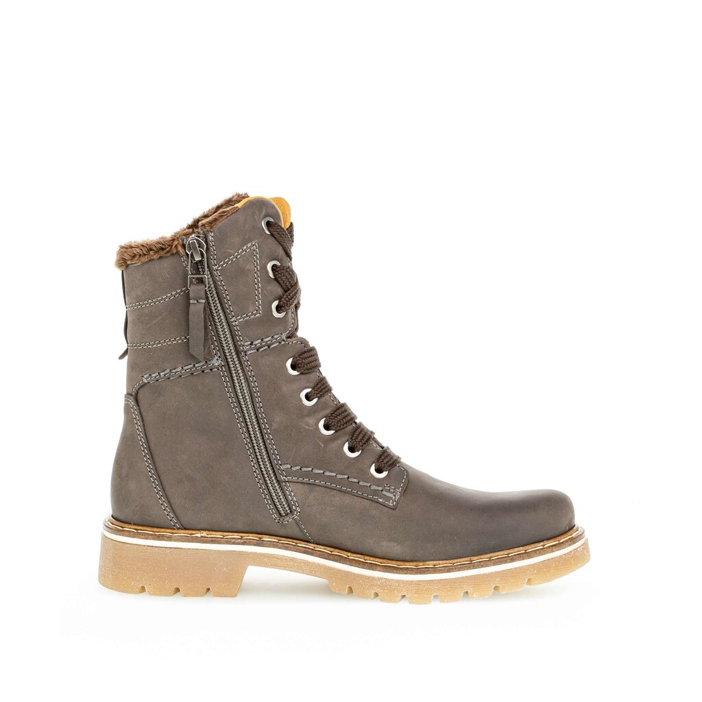Gabor fashion Schnürstiefelette grau