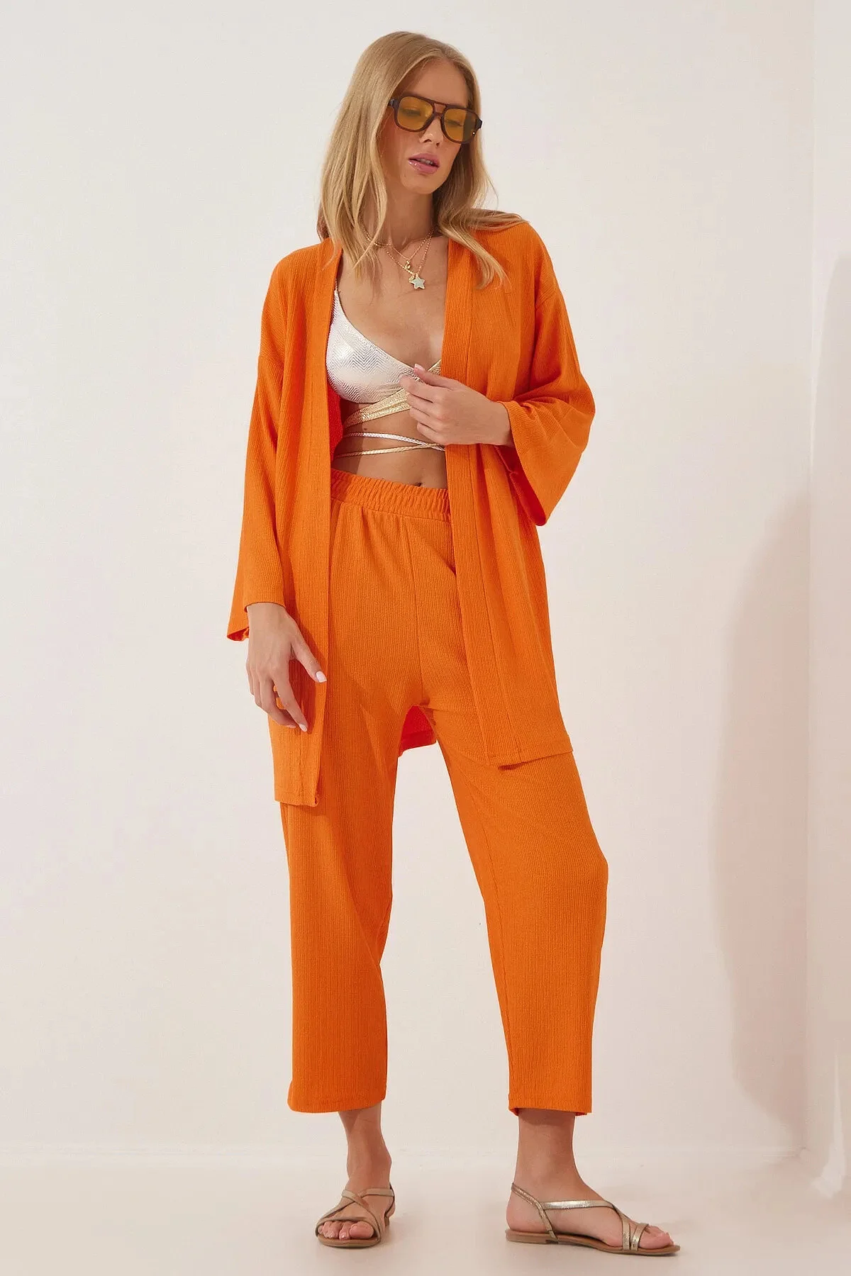 MOTTİSTORE  Zweiteiler - Orange - Oversized