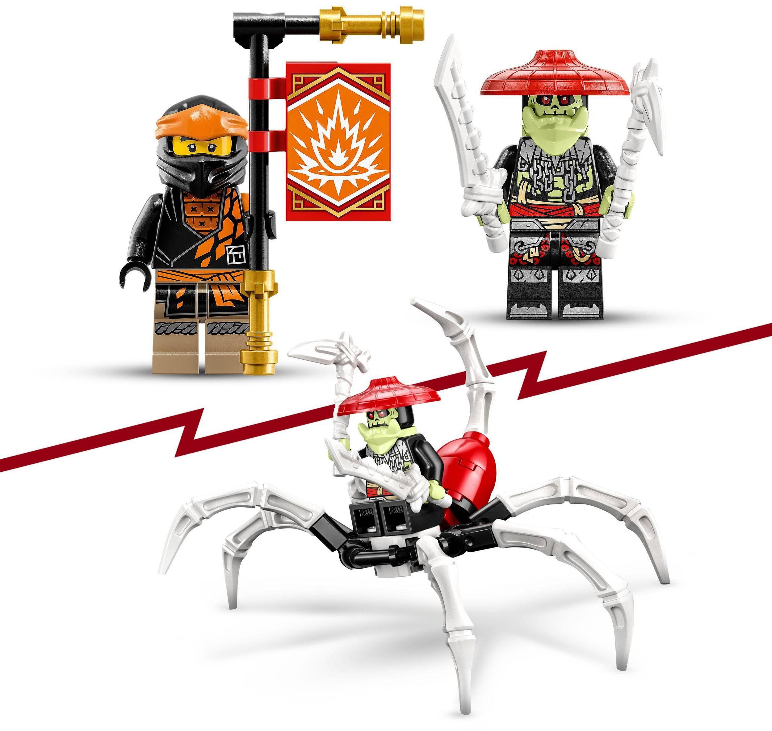 LEGO® Konstruktionsspielsteine Coles Erddrache EVO (71782), LEGO® NINJAGO, (285 St), Made in Europe