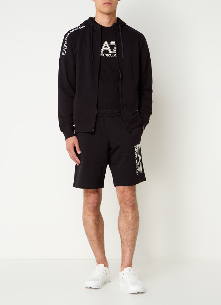 Jachetă de trening cu logo Emporio Armani