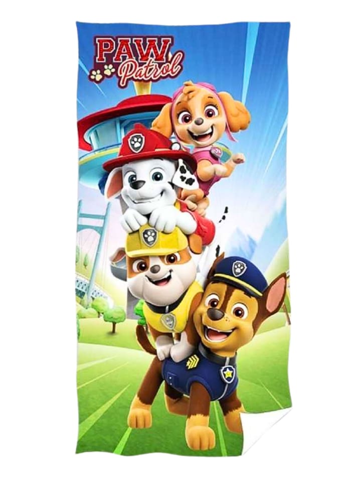 Paw Patrol Strand-/Badetuch Paw Patrol - (L) 140 cm x (B) 70 cm in Bunt günstig kaufen 140