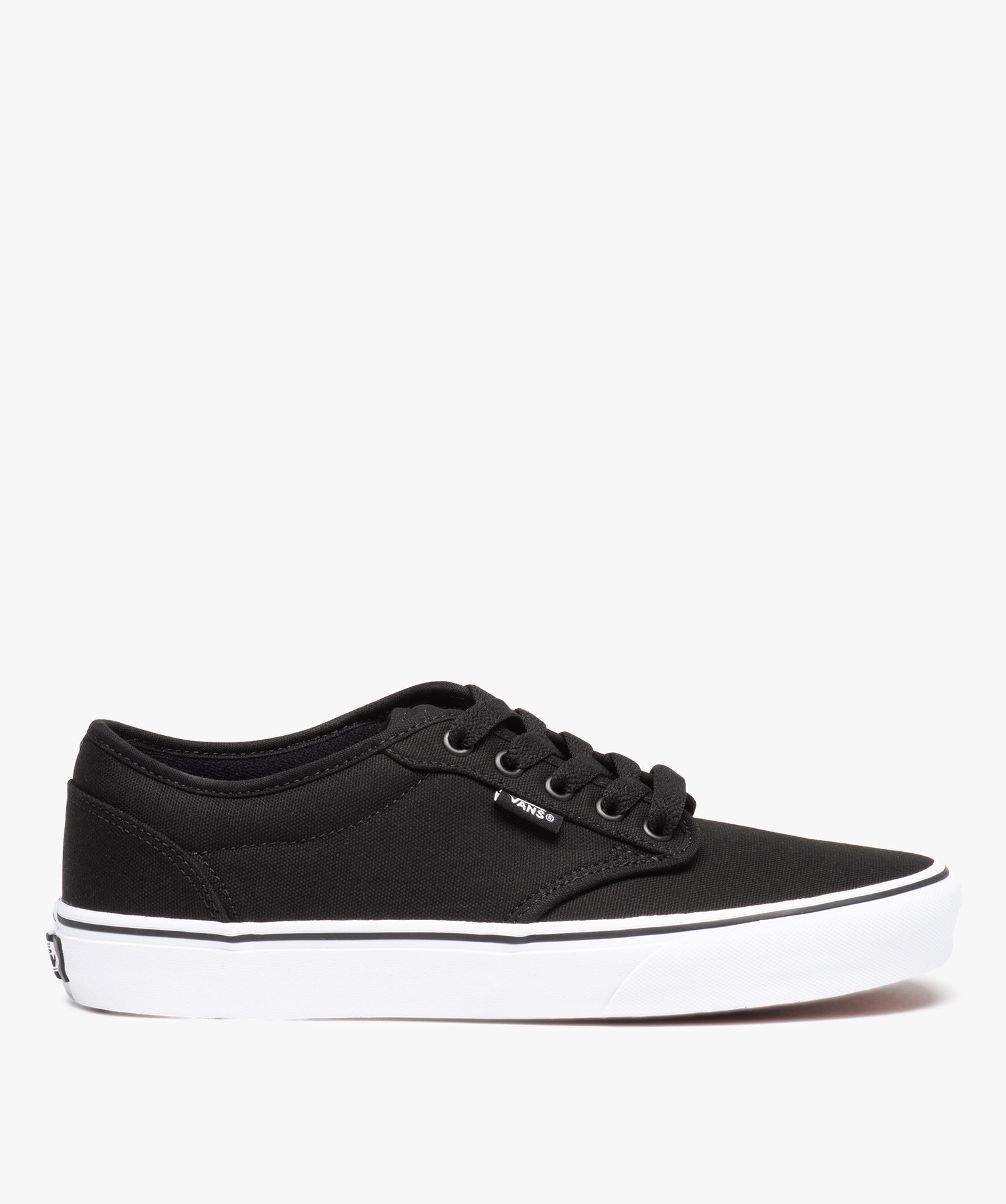 Baskets homme unies en toile et à lacets - VANS noir | GEMO