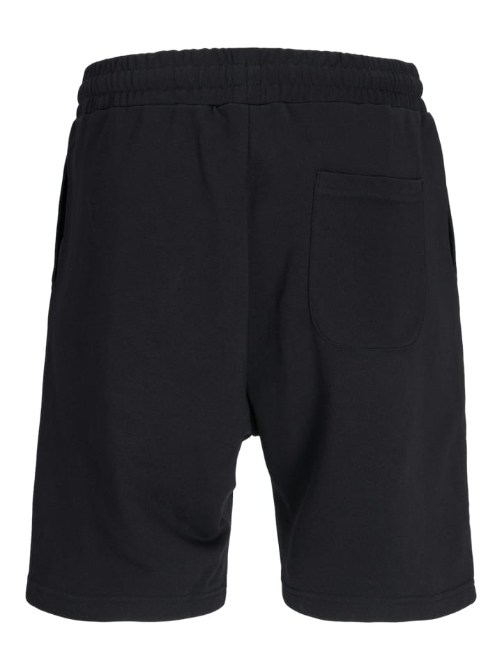 Jack & Jones Lässige Locker geschnittene Joggershorts - Elastischer Bund in Schwarz günstig kaufen
