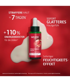 Weleda Granatapfel & Maca-Peptide Straffendes Serum Gesichtsserum-30 ml