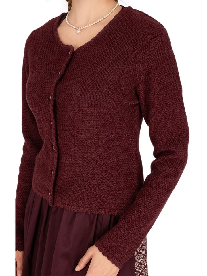 MarJo Strickjacke Vilseck in mahagoni günstig kaufen