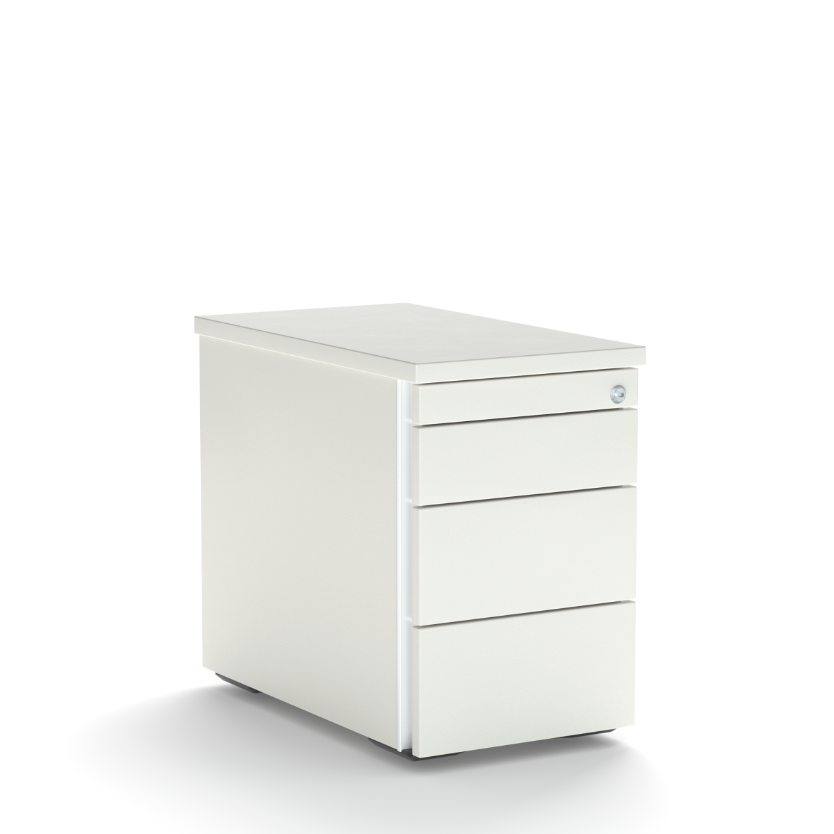 Rollcontainer K40 White Grey