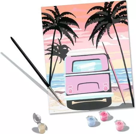 CreArt Beach Life - Malen nach Zahlen für Erwachsene