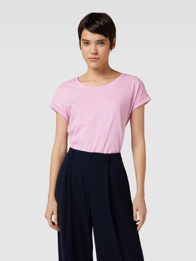 T-Shirt mit Rundhalsausschnitt Modell 'DREAMERS PURE' in rosé