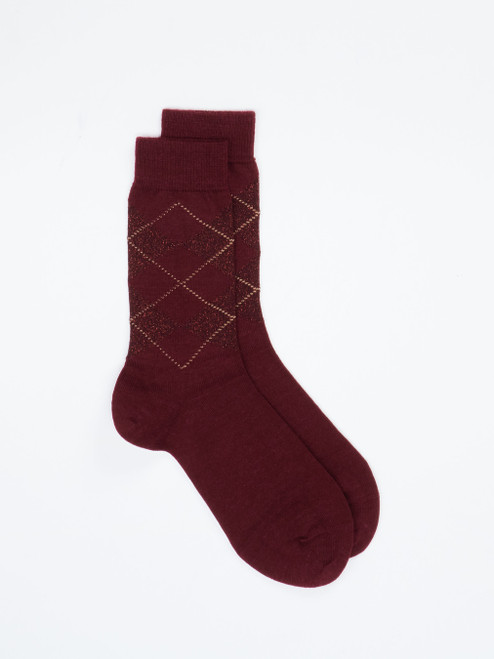 Marylebone Lurex Damensocken-91915090007 Burlington