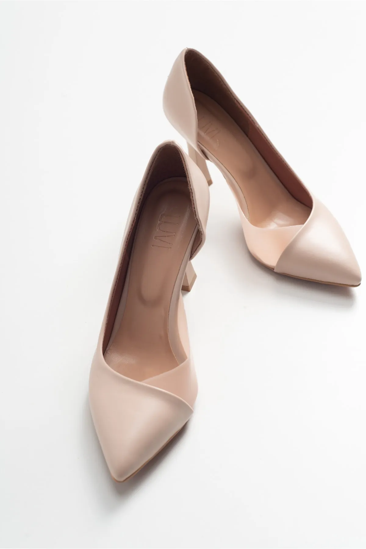 LuviShoes  653 Damenschuhe mit Hautabsatz