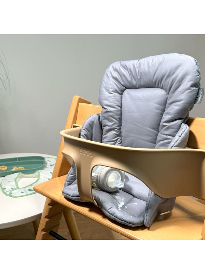 LaLoona Sitzverkleinerer für Stokke Tripp Trapp Hochstuhl - in grau günstig kaufen onesize