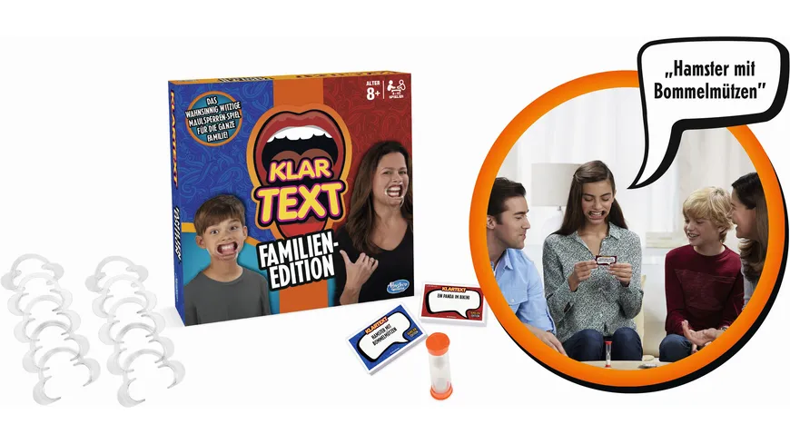 Hasbro - Klartext Familien-Edition
