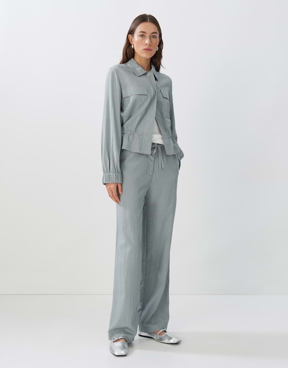 Wide Leg Pants Capara