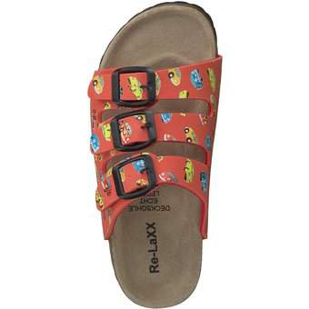 Re-Laxx Pantolette in rot