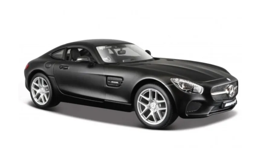 Maisto 1:24 Matt Schwarz - Collection Mercedes-Benz AMG GT, Matt Schwarz
