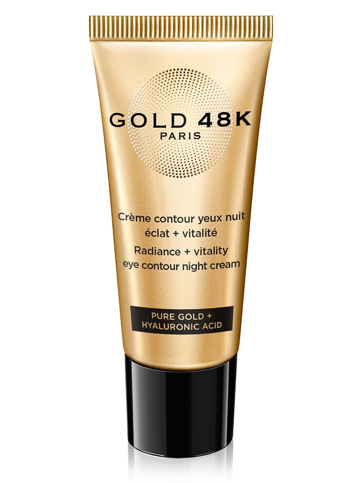 Gold 48K Augenkontur-Nachtcreme 