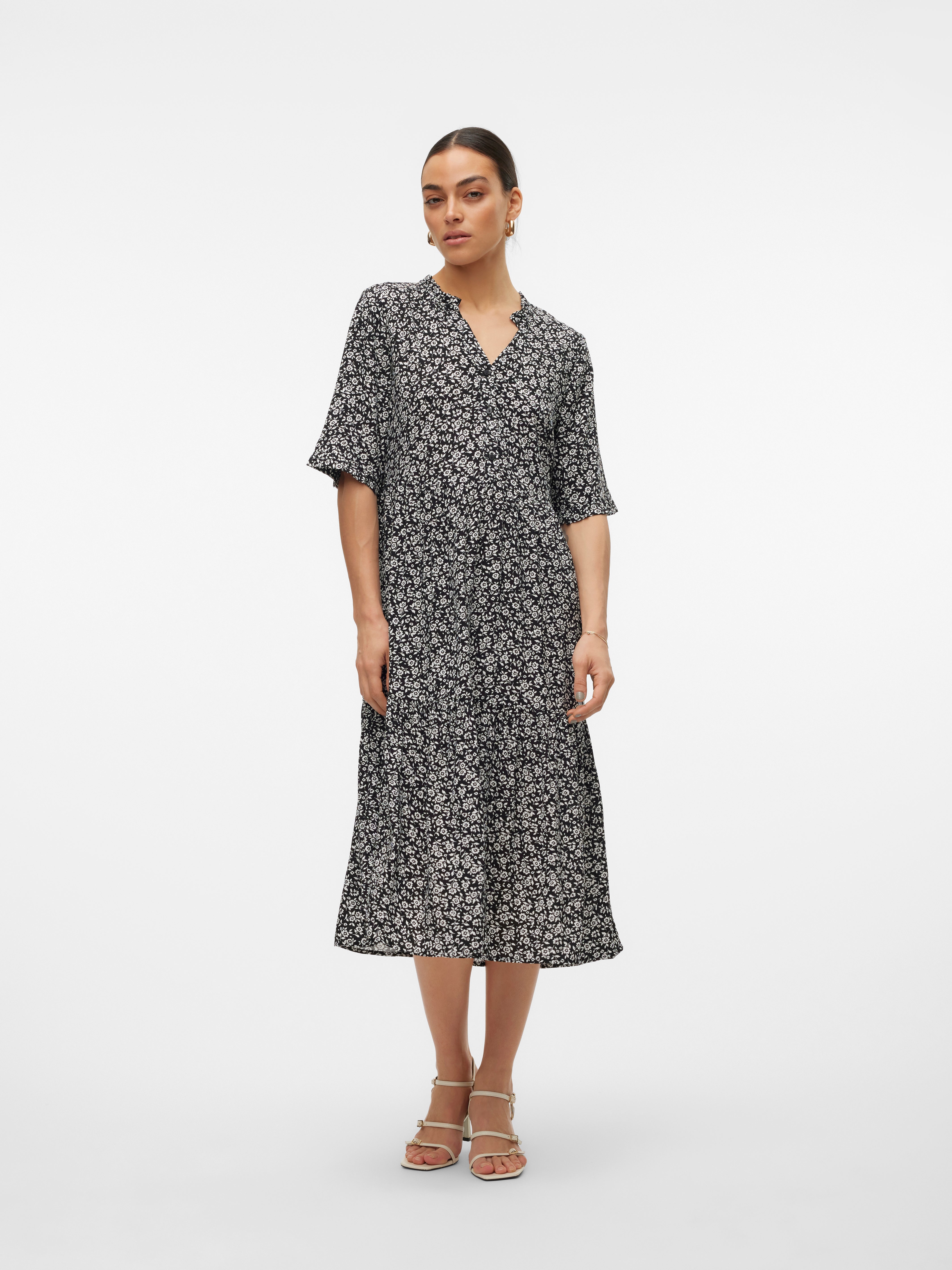 VMEASY Langes Kleid