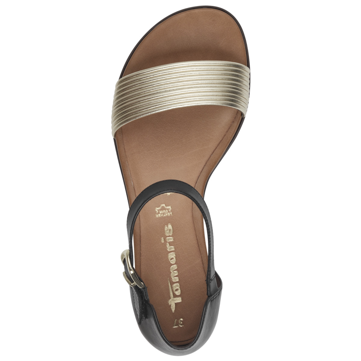 Tamaris 1-28110-42 Sandale schwarz