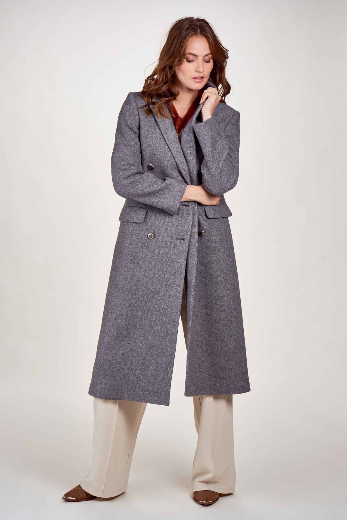 Kocca Manteaux Longs Femme couleur gris