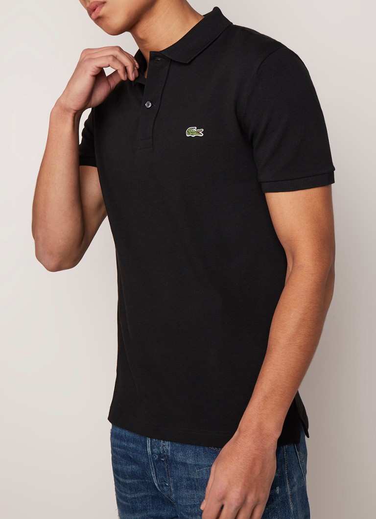 Lacoste slim fit polo made of cotton piqué with logo embroidery