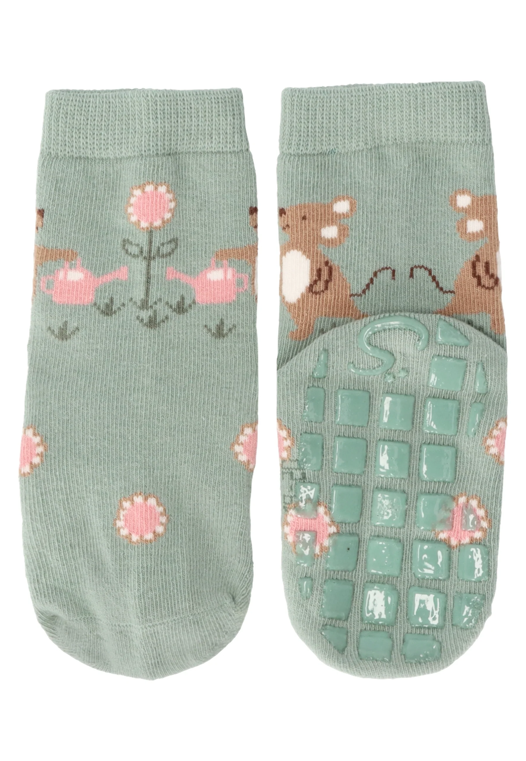 ABS Socken im 2er Pack mit Motiv Maus