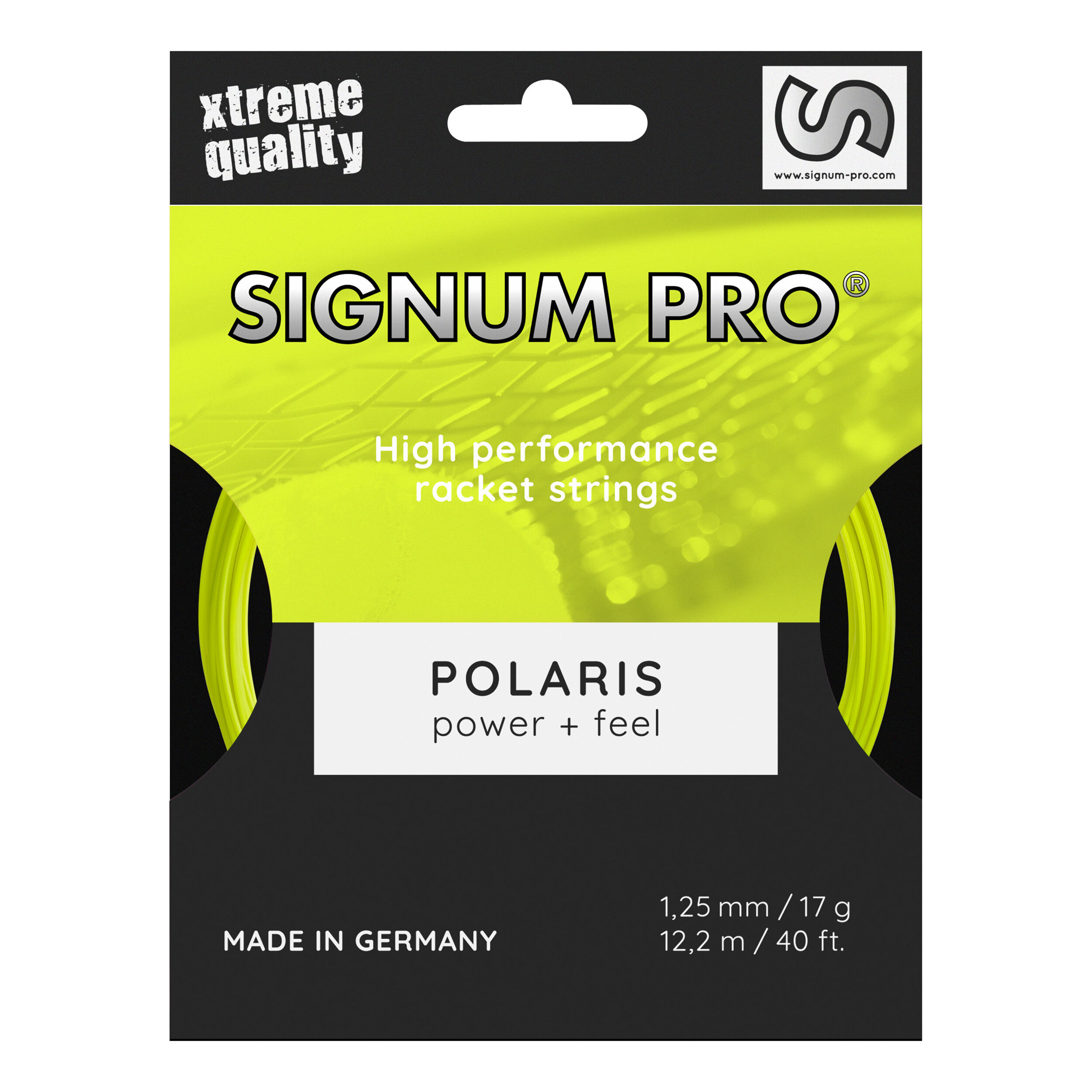 Polaris Saitenset 12m - Gelb