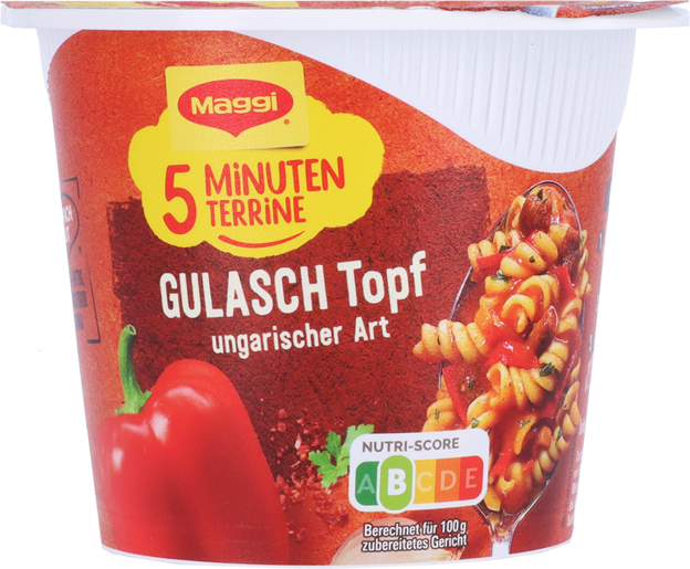 Maggi 5 Minuten Terrine Gulaschtopf