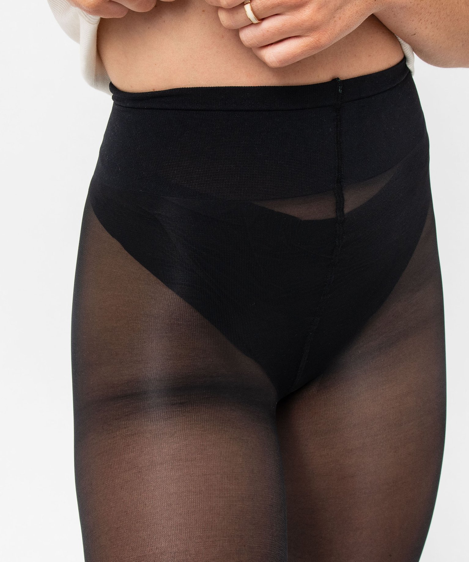 Collants opaque satiné jambes fuselées Diam's - DIM noir | GEMO