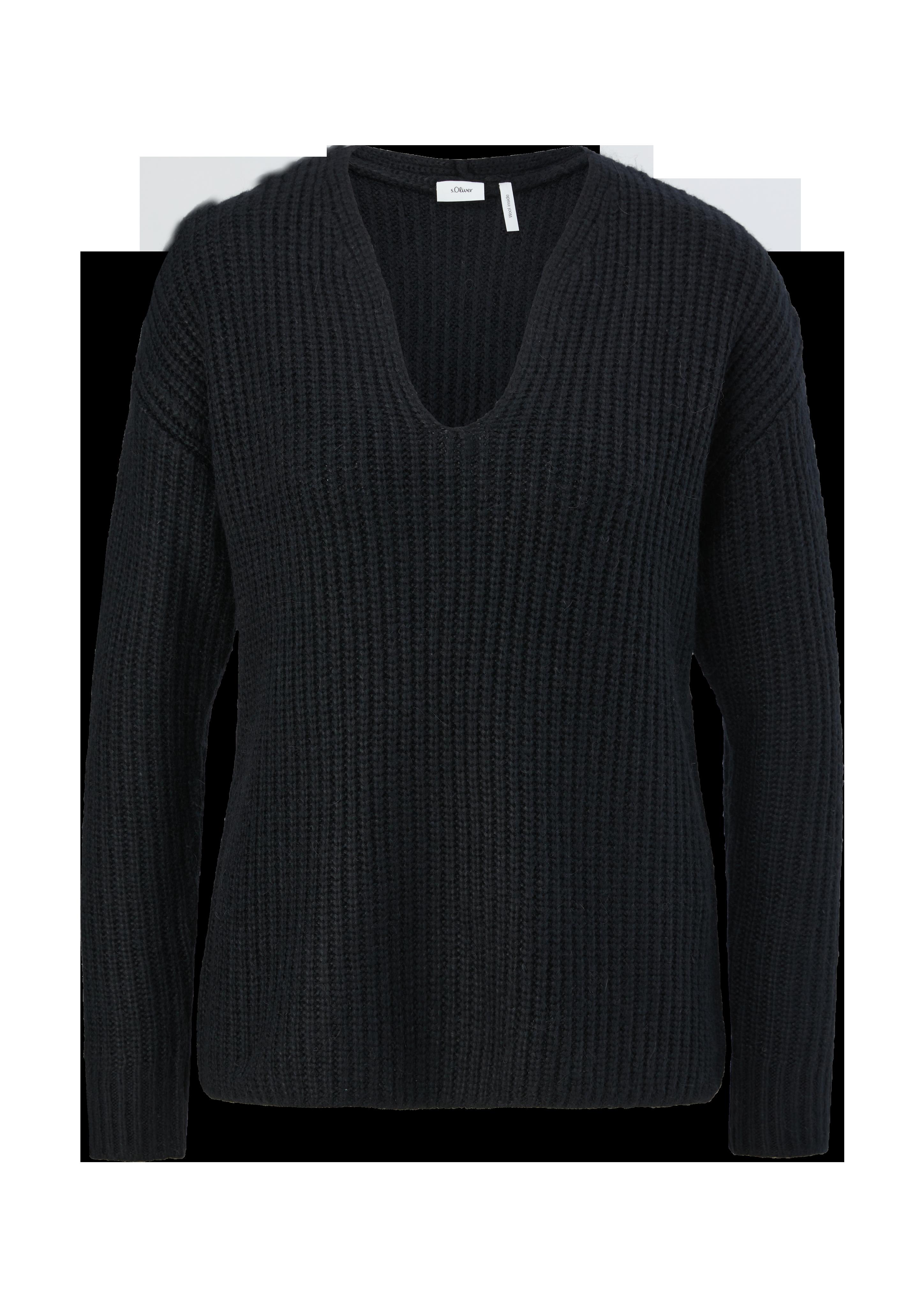 Strickpullover aus Alpakamix mit Wolle  2118802-9999