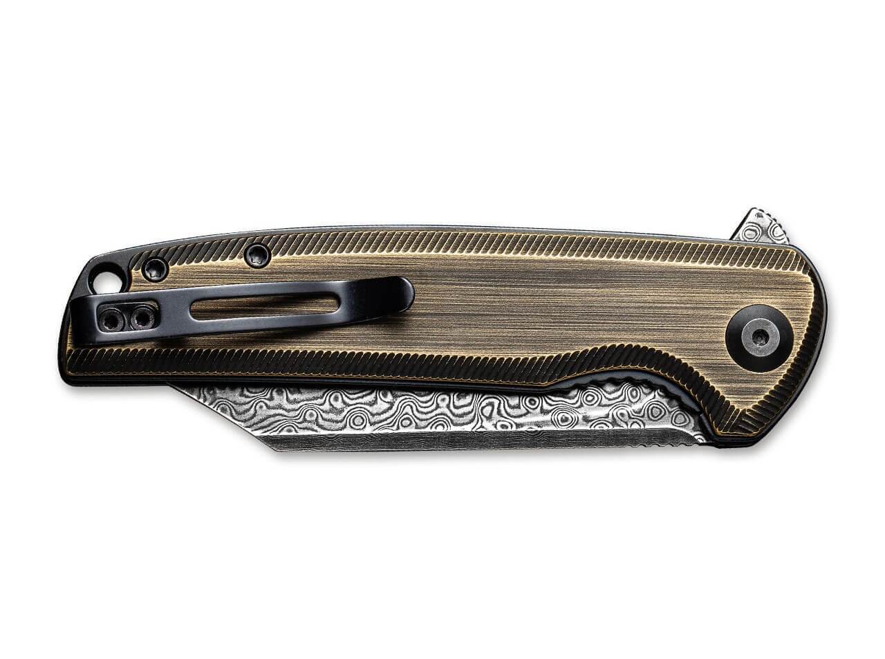 Brigand Damascus Brass Black