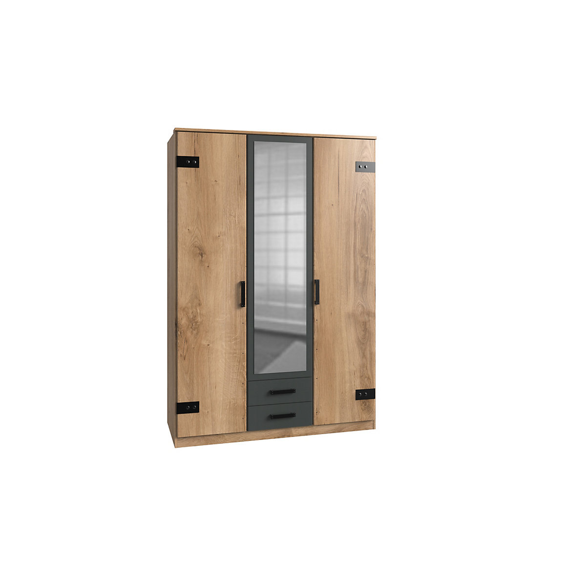 Jugendzimmer Set Liverpool mit Drehtürenschrank