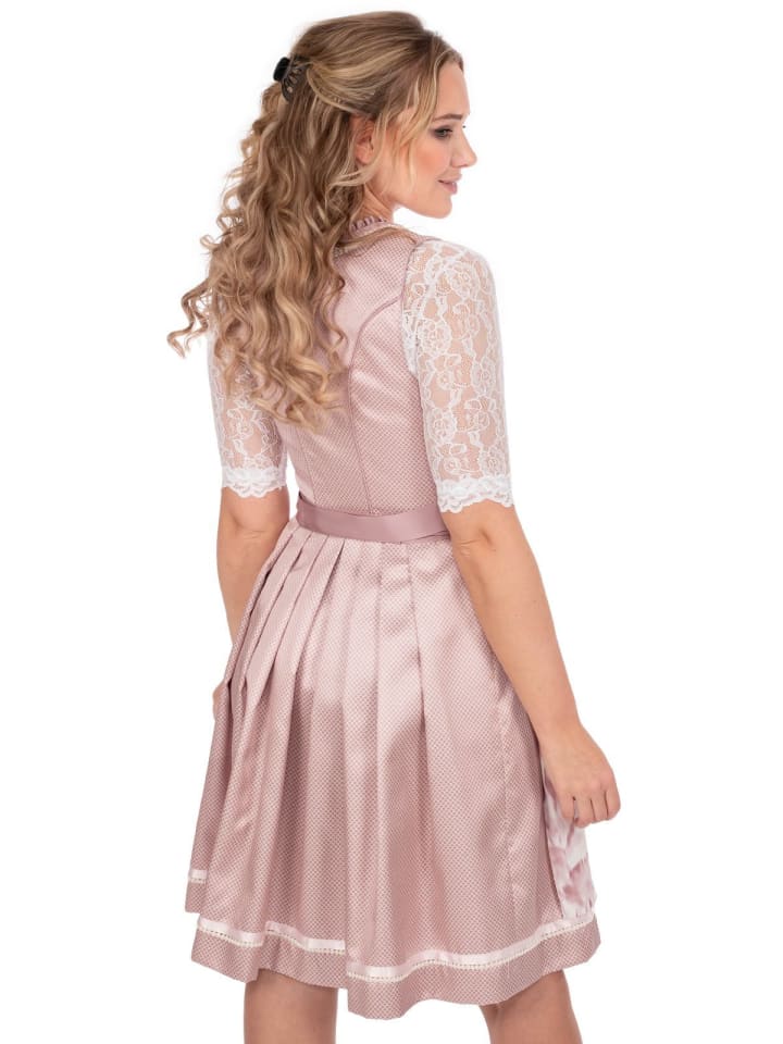 KRÜGER Midi Dirndl 416367 in rose günstig kaufen