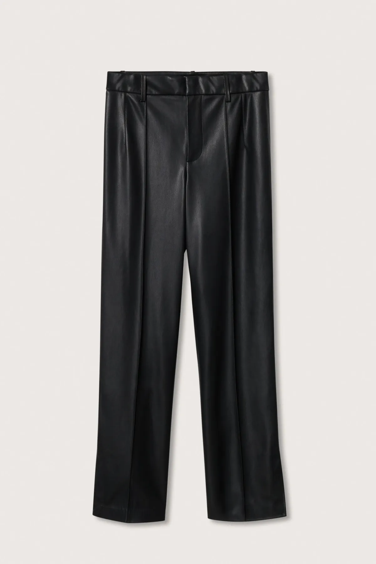MANGO  Schwarze Damenhose 37035902